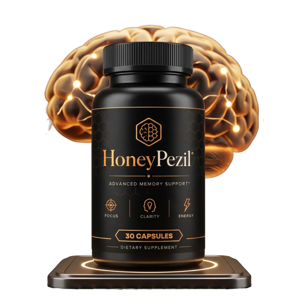 Honeypezil bottle label